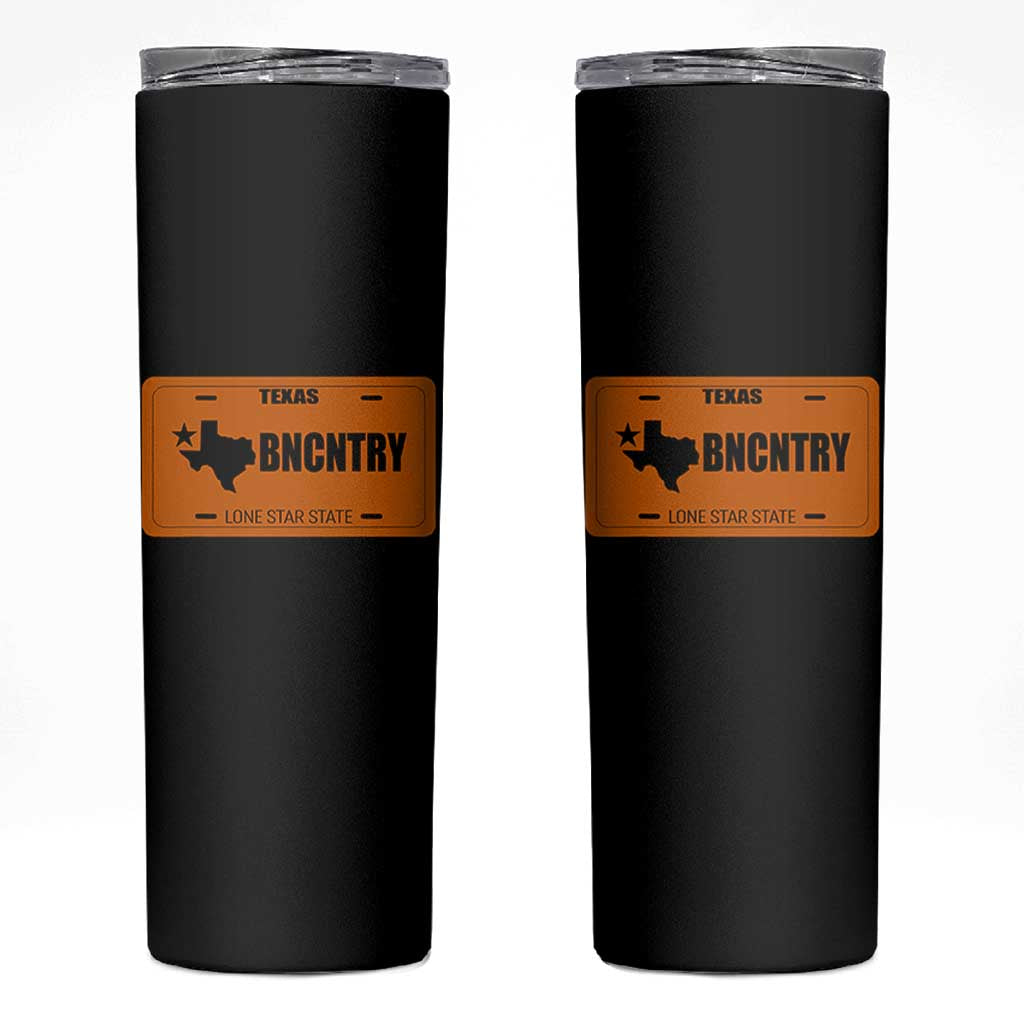 Texas Skinny Tumbler Lone Star State Western Cowboy BNCNTRY Country - Wonder Print Shop