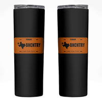 Texas Skinny Tumbler Lone Star State Western Cowboy BNCNTRY Country - Wonder Print Shop
