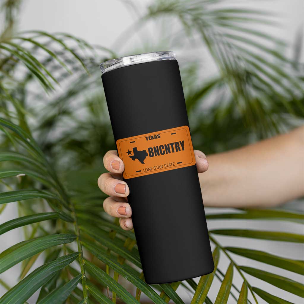 Texas Skinny Tumbler Lone Star State Western Cowboy BNCNTRY Country - Wonder Print Shop