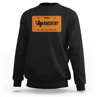 Texas Sweatshirt Lone Star State Western Cowboy BNCNTRY Country - Wonder Print Shop
