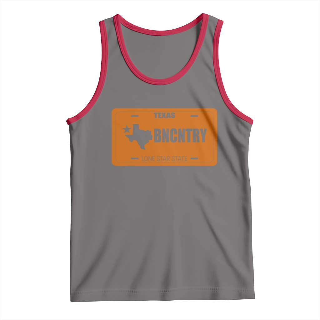 Texas Tank Top Lone Star State Western Cowboy BNCNTRY Country - Wonder Print Shop