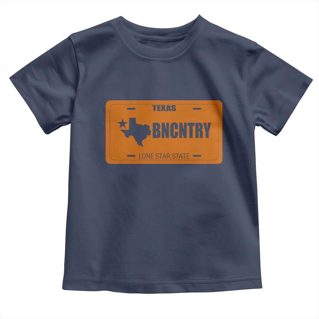 Texas Toddler T Shirt Lone Star State Western Cowboy BNCNTRY Country - Wonder Print Shop