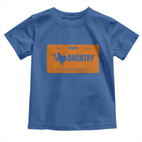 Texas Toddler T Shirt Lone Star State Western Cowboy BNCNTRY Country - Wonder Print Shop