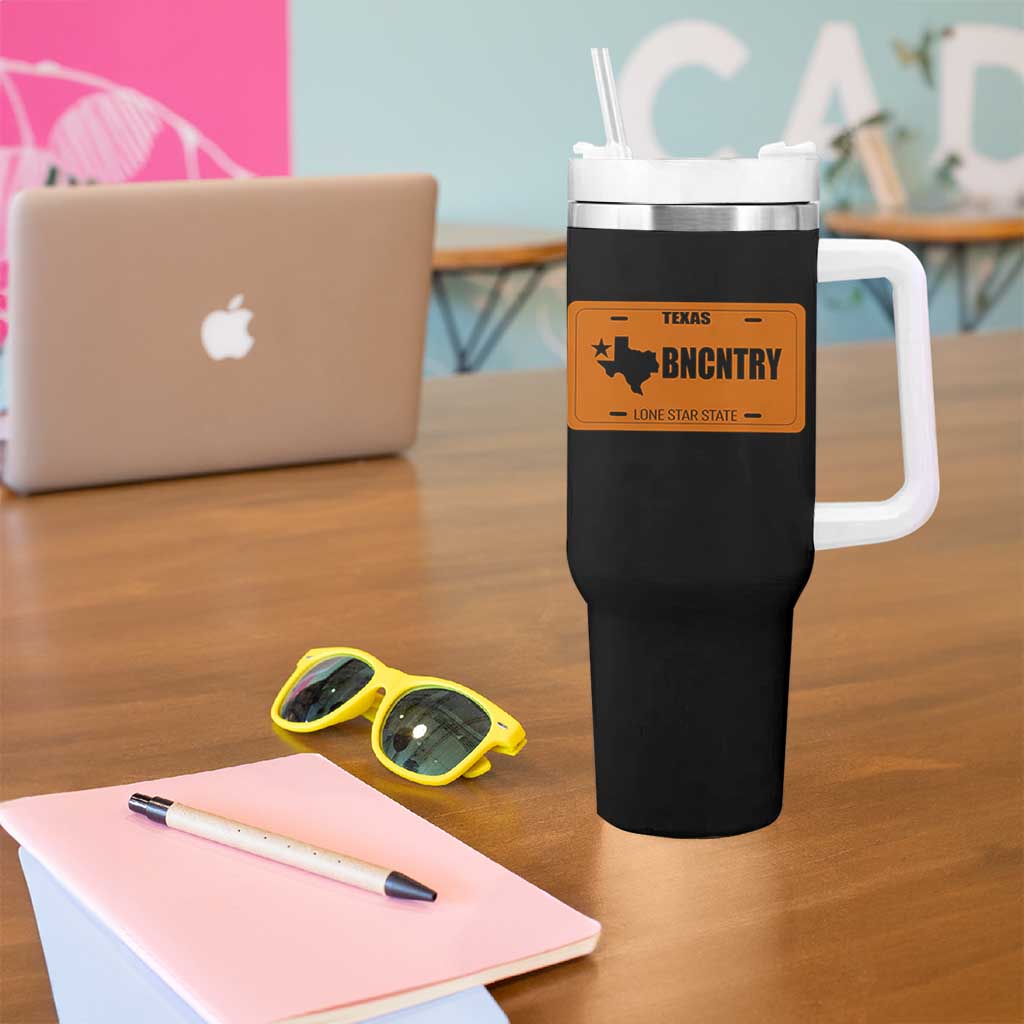 Texas Tumbler With Handle Lone Star State Western Cowboy BNCNTRY Country - Wonder Print Shop