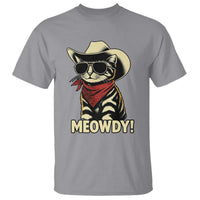 Vintage Cowboy Cat T Shirt Retro 90s Western Country Rodeo Meowdy Partner - Wonder Print Shop