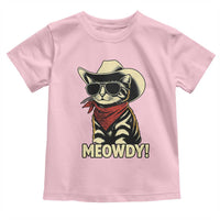 Vintage Cowboy Cat Toddler T Shirt Retro 90s Western Country Rodeo Meowdy Partner - Wonder Print Shop