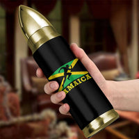 Jamaican Flag Track And Field Bullet Tumbler Retro Vintage Jamaica Runner Track Team - Wonder Print Shop