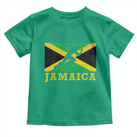 Jamaican Flag Track And Field Toddler T Shirt Retro Vintage Jamaica Runner Track Team - Wonder Print Shop