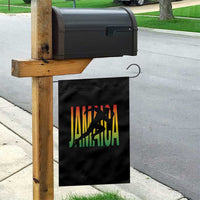 Jamaica Track And Field Garden Flag Retro Vintage Sport Jamaican Flag - Wonder Print Shop