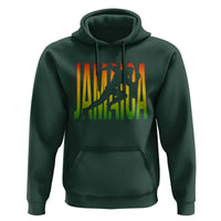 Jamaica Track And Field Hoodie Retro Vintage Sport Jamaican Flag - Wonder Print Shop