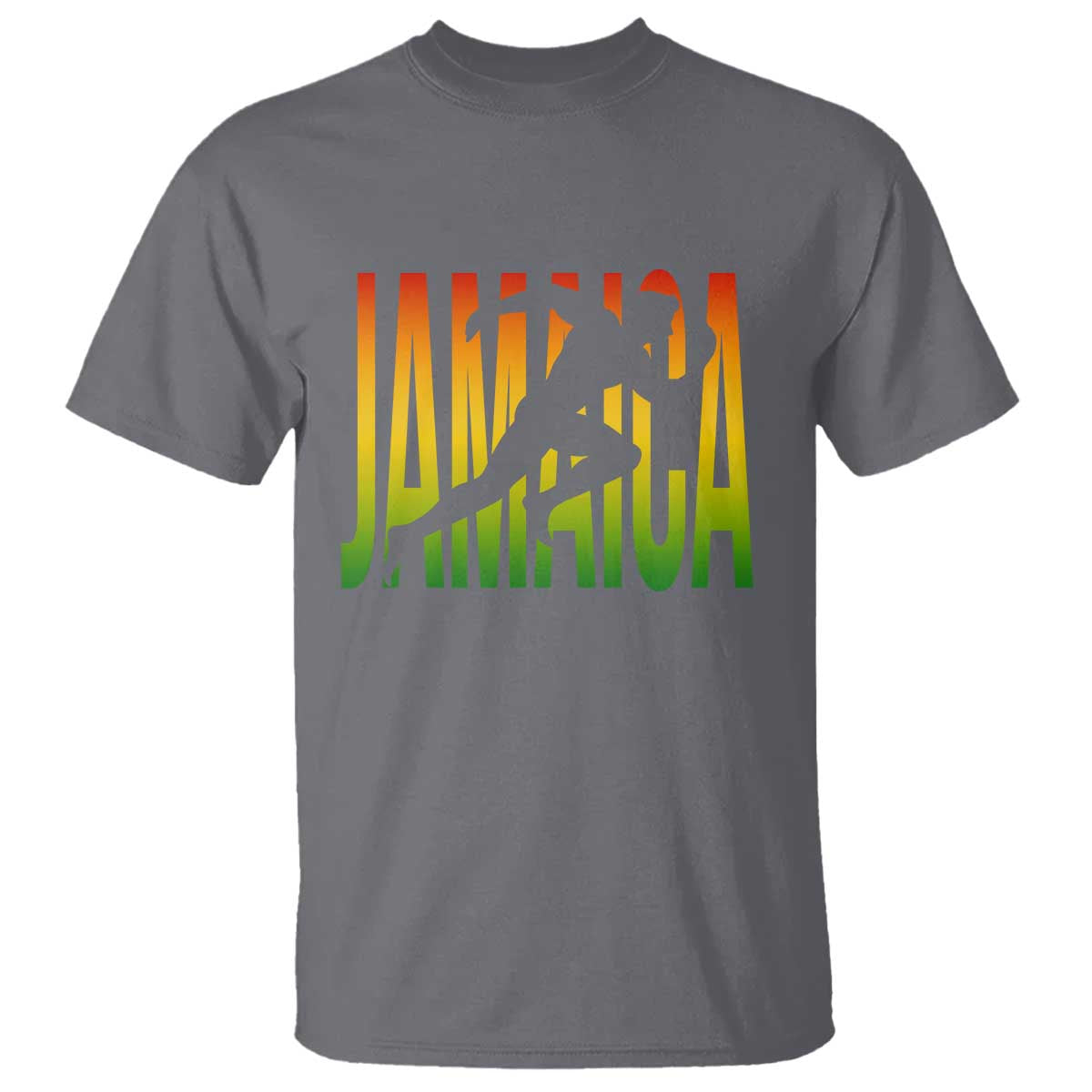 Jamaica Track And Field T Shirt Retro Vintage Sport Jamaican Flag - Wonder Print Shop