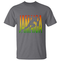 Jamaica Track And Field T Shirt Retro Vintage Sport Jamaican Flag - Wonder Print Shop