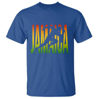 Jamaica Track And Field T Shirt Retro Vintage Sport Jamaican Flag - Wonder Print Shop