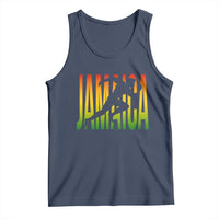Jamaica Track And Field Tank Top Retro Vintage Sport Jamaican Flag - Wonder Print Shop