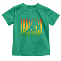 Jamaica Track And Field Toddler T Shirt Retro Vintage Sport Jamaican Flag - Wonder Print Shop