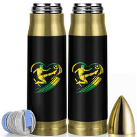 Jamaica Soccer Bullet Tumbler Jamaican Flag Reggae Football Caribbean Pride - Wonder Print Shop