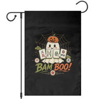 Halloween Ghost Playing Mahjong Spooky Boo Funny Costume Garden Flag Mahjong Lover Gift