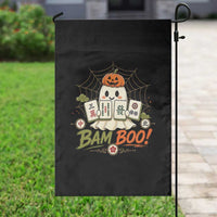 Halloween Ghost Playing Mahjong Spooky Boo Funny Costume Garden Flag Mahjong Lover Gift