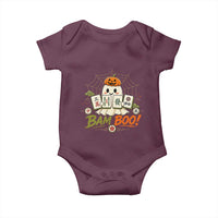 Halloween Ghost Playing Mahjong Spooky Boo Funny Costume Baby Onesie Mahjong Lover Gift
