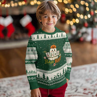 Halloween Ghost Playing Mahjong Spooky Boo Funny Costume Ugly Christmas Sweater Mahjong Lover Gift