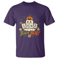 Halloween Ghost Playing Mahjong Spooky Boo Funny Costume T Shirt Mahjong Lover Gift