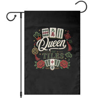 Mahjong Lovers Garden Flag Queen Of Tiles Game Night Graphic