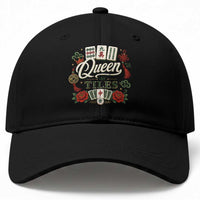 Mahjong Lovers Baseball Cap Queen Of Tiles Game Night Graphic