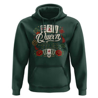 Mahjong Lovers Hoodie Queen Of Tiles Game Night Graphic