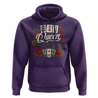 Mahjong Lovers Hoodie Queen Of Tiles Game Night Graphic