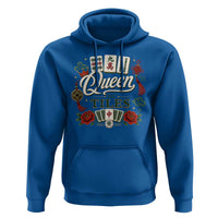 Mahjong Lovers Hoodie Queen Of Tiles Game Night Graphic