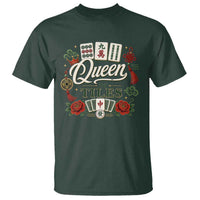 Mahjong Lovers T Shirt Queen Of Tiles Game Night Graphic