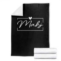 Mahjong Lovers Throw Blanket Mah Jongg Game Night Graphic