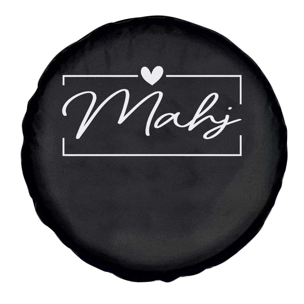 Mahjong Lovers Spare Tire Cover Mah Jongg Game Night Graphic