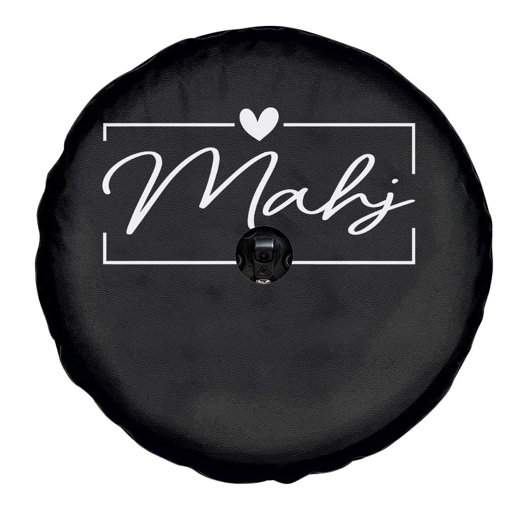Mahjong Lovers Spare Tire Cover Mah Jongg Game Night Graphic