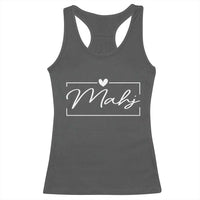 Mahjong Lovers Racerback Tank Top Mah Jongg Game Night Graphic