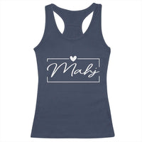 Mahjong Lovers Racerback Tank Top Mah Jongg Game Night Graphic