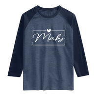 Mahjong Lovers Raglan Shirt Mah Jongg Game Night Graphic