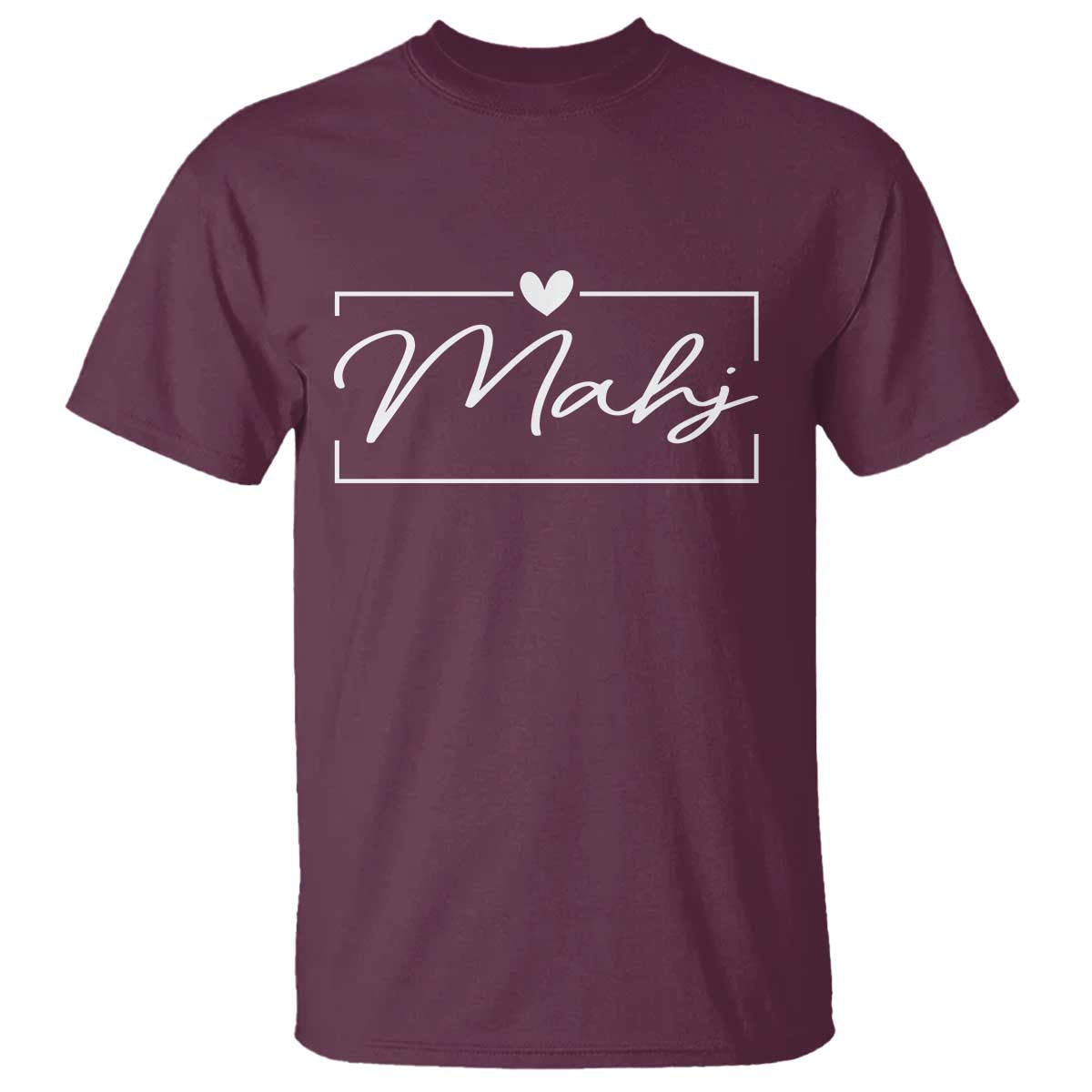 Mahjong Lovers T Shirt Mah Jongg Game Night Graphic