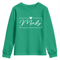 Mahjong Lovers Youth Sweatshirt Mah Jongg Game Night Graphic