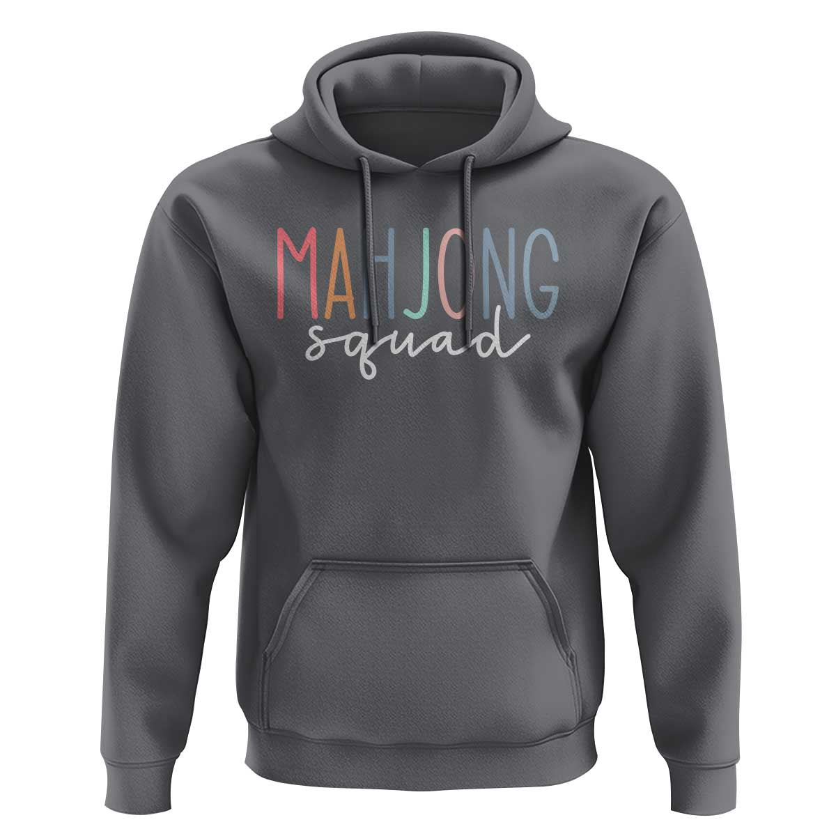 Mahjong Lovers Mahj Squad Hoodie Boho Pastel Cute Game Night Graphic