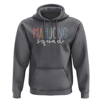 Mahjong Lovers Mahj Squad Hoodie Boho Pastel Cute Game Night Graphic