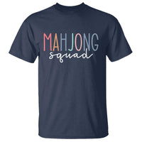 Mahjong Lovers Mahj Squad T Shirt Boho Pastel Cute Game Night Graphic