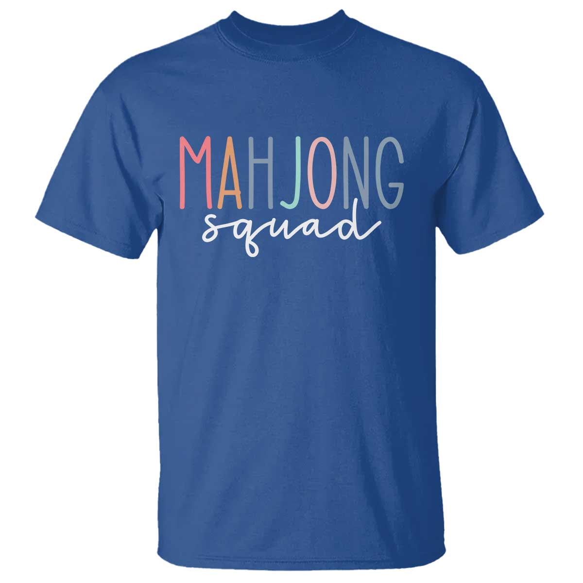 Mahjong Lovers Mahj Squad T Shirt Boho Pastel Cute Game Night Graphic