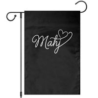 Mahjong Lovers Garden Flag Funny Mah Jongg Heart Game Night Graphic