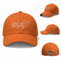 Mahjong Lovers Baseball Cap Funny Mah Jongg Heart Game Night Graphic