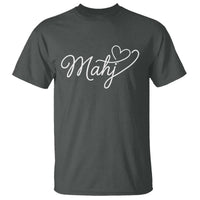 Mahjong Lovers T Shirt Funny Mah Jongg Heart Game Night Graphic