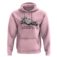 Funny Raccoon Mahjong Lovers Hoodie Discarded The Wrong Tile