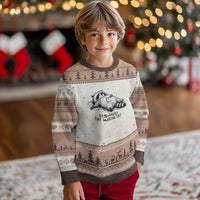 Funny Raccoon Mahjong Lovers Ugly Christmas Sweater Discarded The Wrong Tile