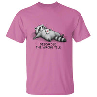 Funny Raccoon Mahjong Lovers T Shirt Discarded The Wrong Tile