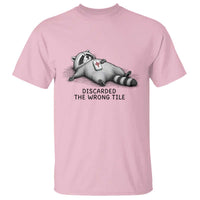 Funny Raccoon Mahjong Lovers T Shirt Discarded The Wrong Tile